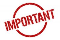 Information importante
